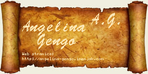 Angelina Gengo vizit kartica
